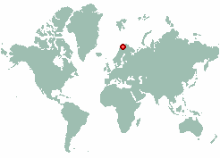 Manndalen in world map