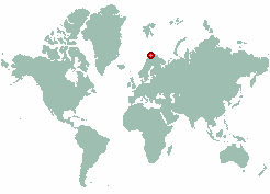 Langfjorden in world map