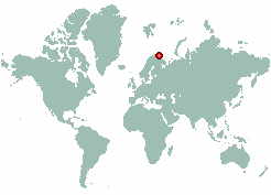 Indre Kiberg in world map