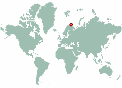 Kongsfjord in world map